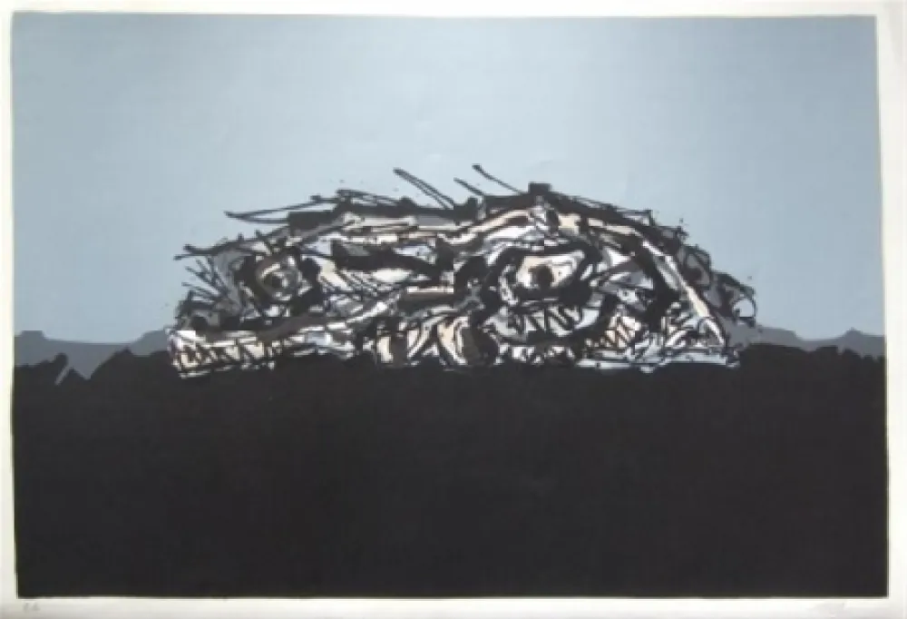 Litografia Saura - Portrait imaginaire de Goya