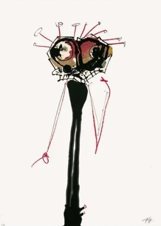 Serigrafia Saura - Sans titre