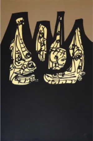 Litografia Saura - Si mi la ré