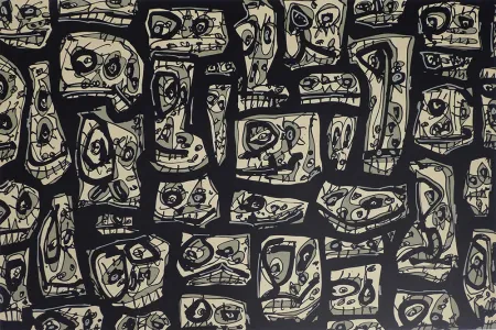 Litografia Saura - S/T