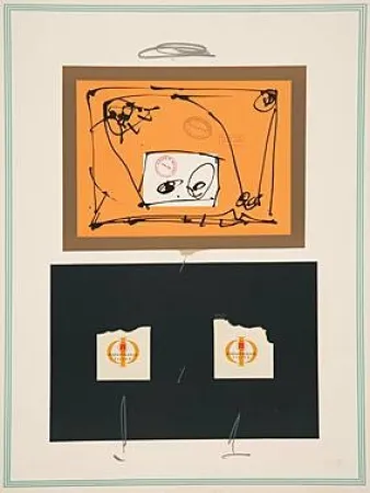 Litografia Saura - Xenia