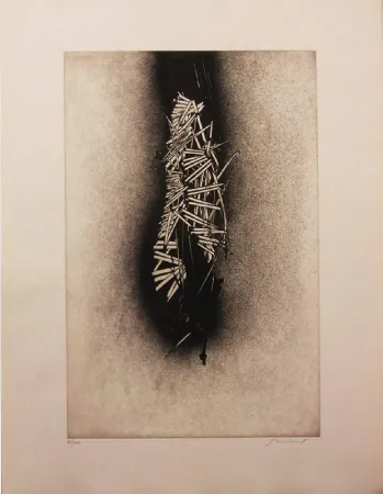 Incisione Scanavino - SENZA TITOLO