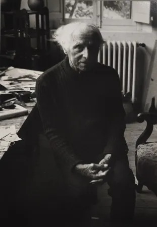 Fotografie Scheidegger - Max Ernst, 1974.