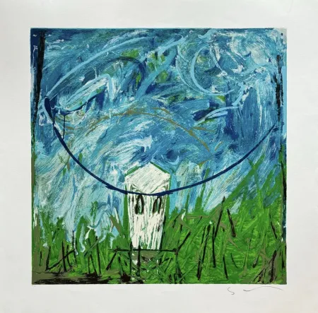 Serigrafia Schifano - Mario Schifano (1934–1998) - Grand'angolo - Enamel screen printing - 1988