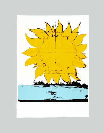 Serigrafia Schifano - O sole mio