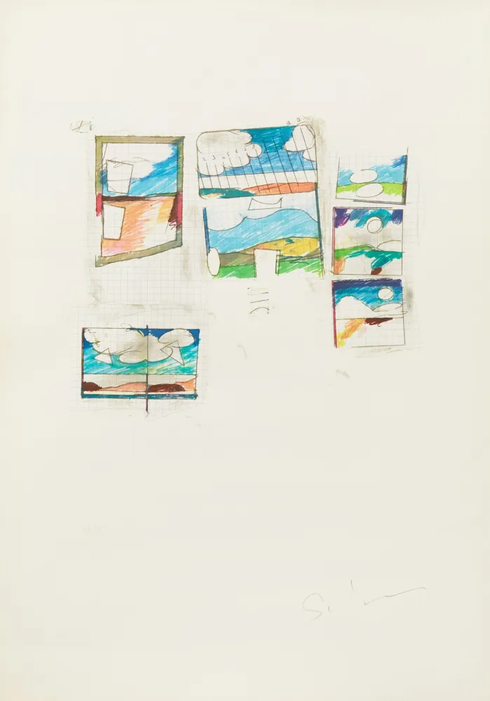 Multiplo Schifano - Untitled 