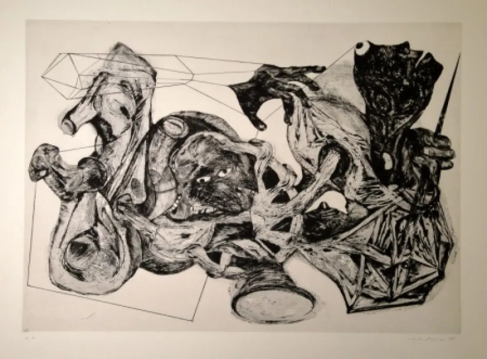 Incisione Schifferle - Untitled