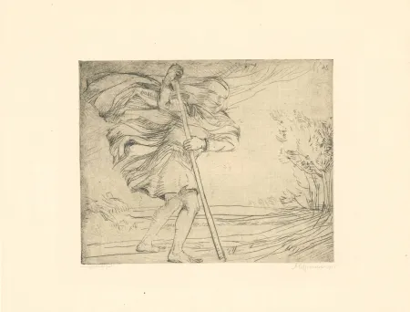 Incisione Schinnerer - Sturm