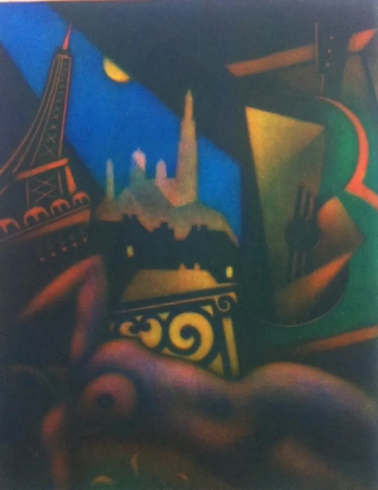 Maniera Nera Schkolnyk - Les toits de Paris