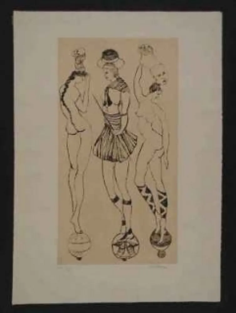 Acquatinta Schleime - Sans titre