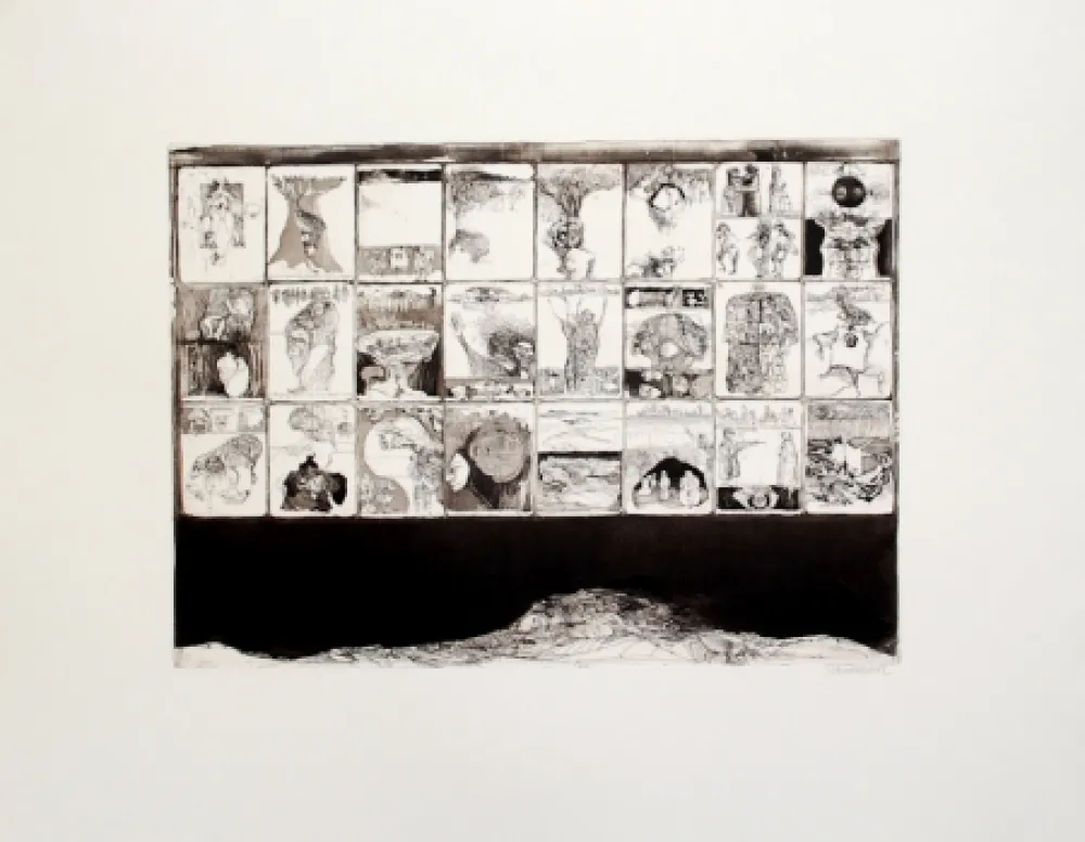 Incisione Schmeisser - Skizzen zu Josephus / Sketches for Josephus