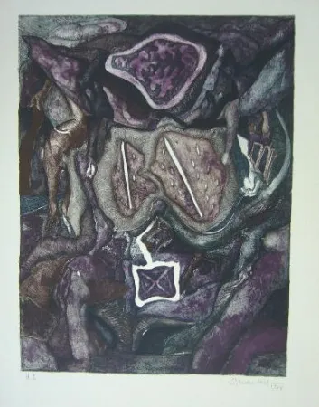 Litografia Schoendorff - Sans titre