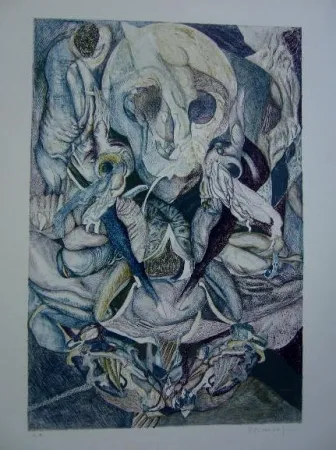 Litografia Schoendorff - Sans titre