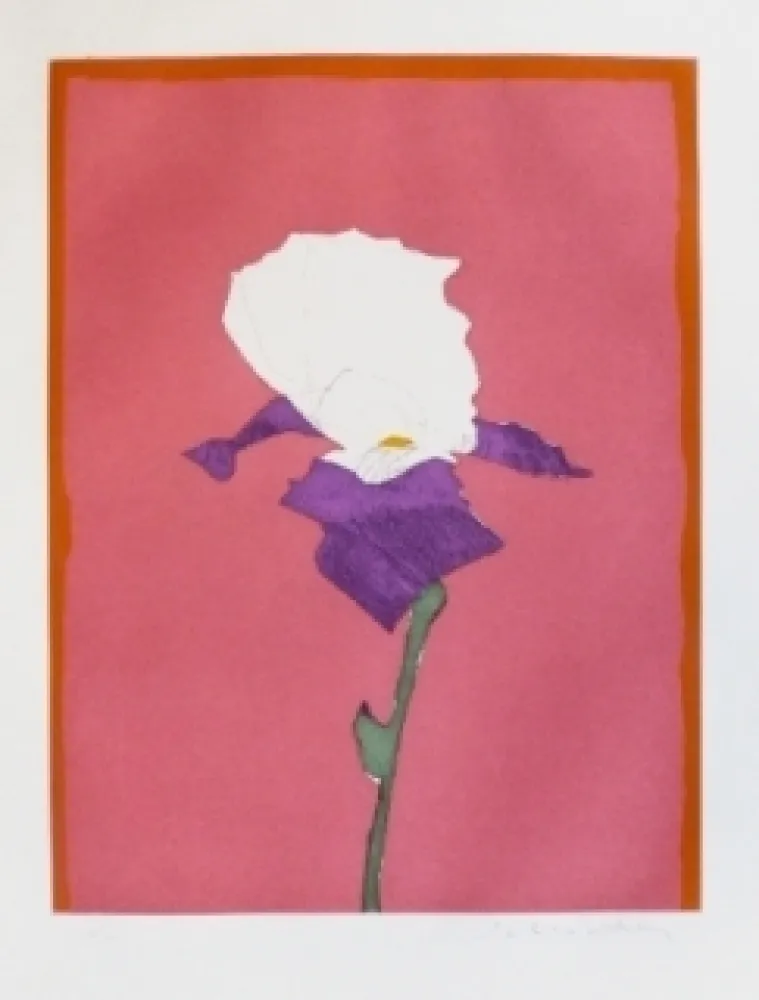 Incisione Scholder - Flower at Giverney 1