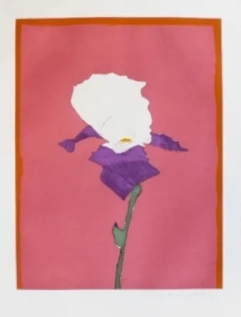 Incisione Scholder - Flower at Giverney 1