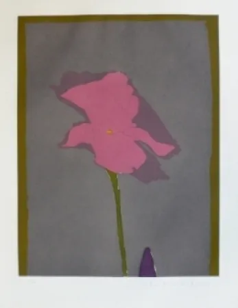 Incisione Scholder - Flower at Giverney 2