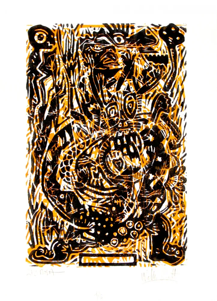 Incisione Su Legno Scott - Avec Mosa