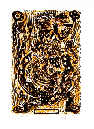 Incisione Su Legno Scott - Avec Mosa