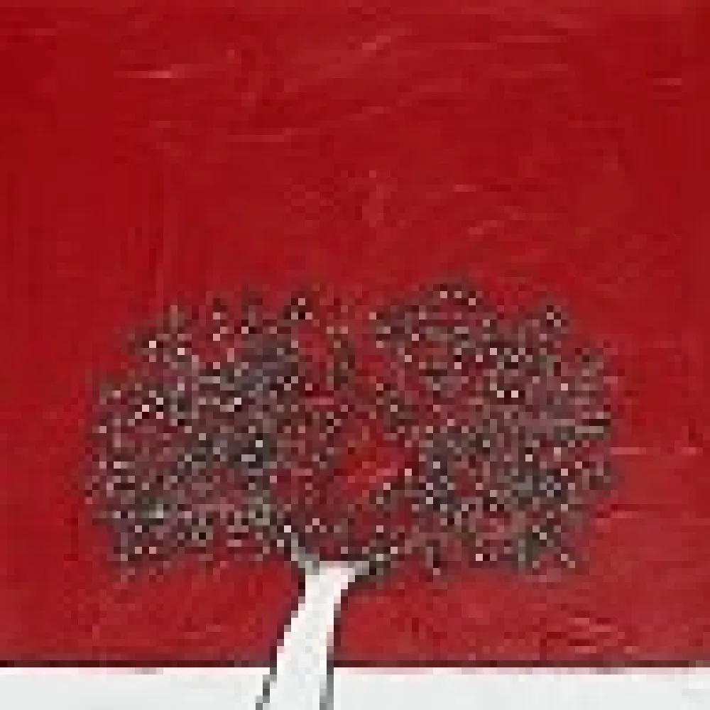 Litografia Scott - My red apple tree