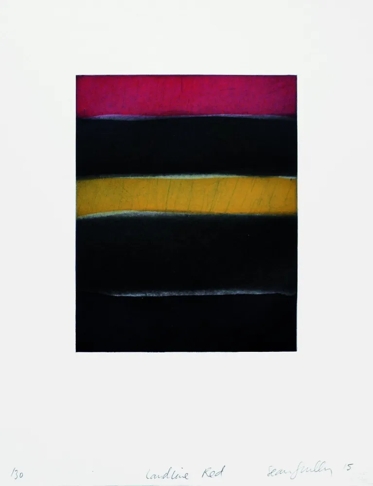 Acquatinta Scully - Landline (red)