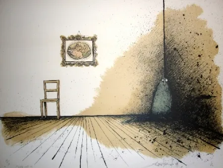 Litografia Searle - Nobody wants me