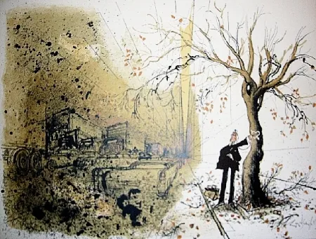 Litografia Searle - The Casualty