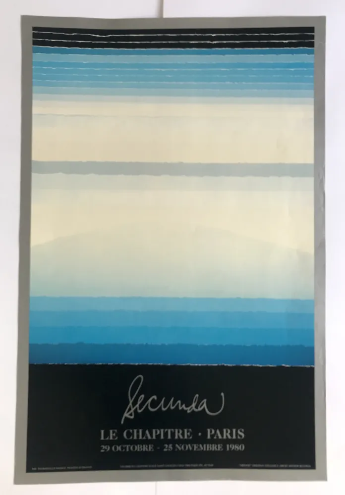 Manifesti Secunda - Mirage - Galerie Le Chapitre