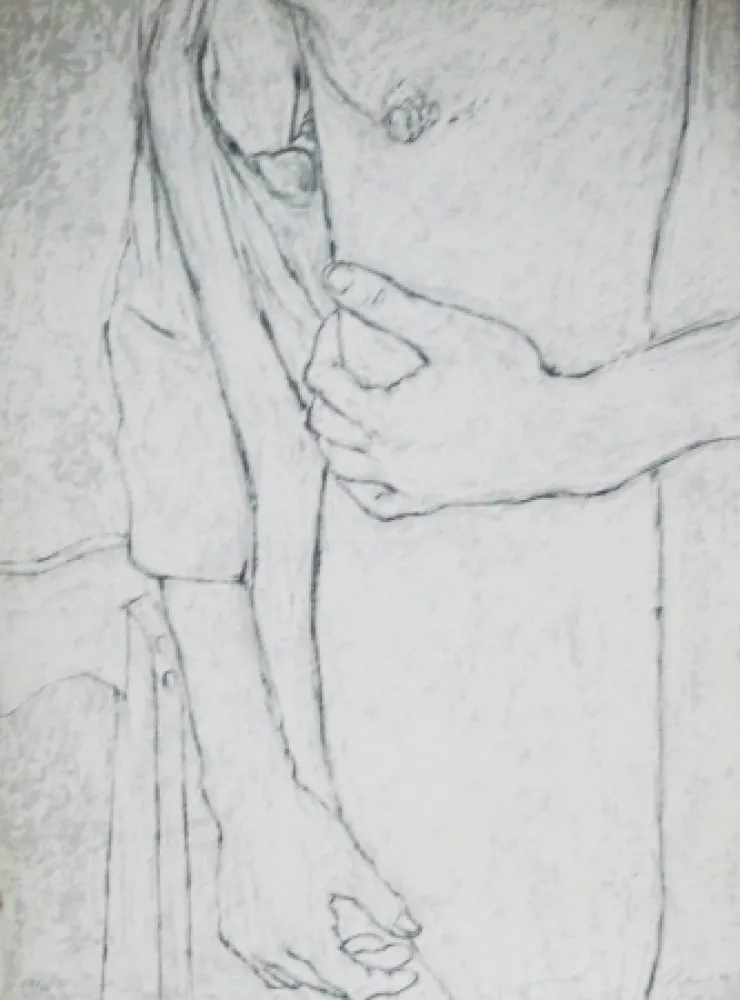 Litografia Segal - Sans titre