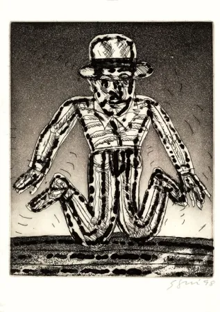 Acquaforte E Acquatinta Segui - Autoportrait 