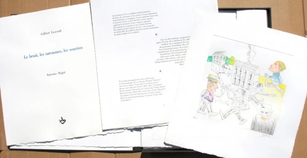 Libro Illustrato Segui - LE BRUIT, LES SARCASMES, LES SOURIRES