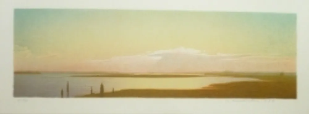 Litografia Segui - Manana seguiré recordando 