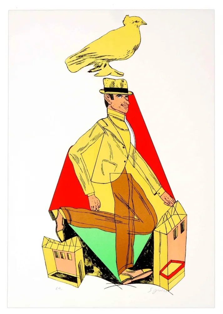 Litografia Segui - Pigeon