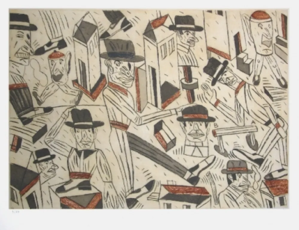 Acquaforte Segui - Sans titre