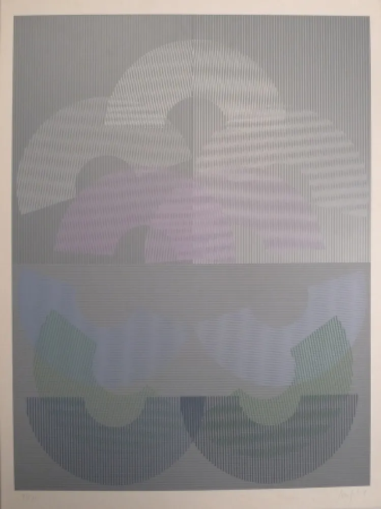 Serigrafia Sempere - Sin título