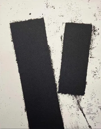 Incisione Serra - Promenade Notebook Drawing for Obama from the Artists for Obama Portfolio
