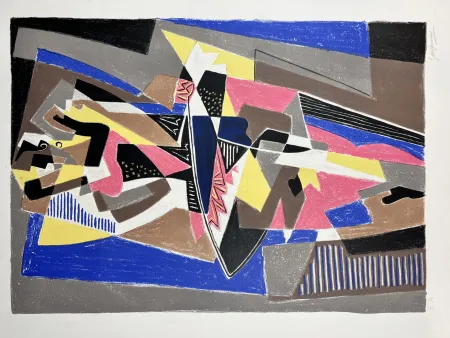 Litografia Severini - LE DANSEUSE