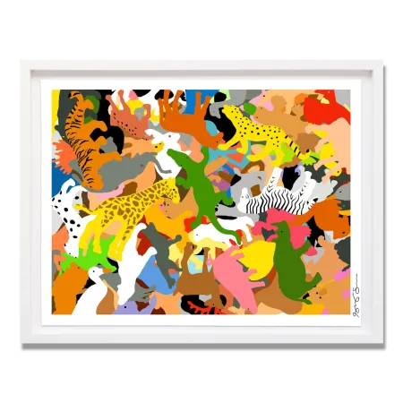 Serigrafia Shelby And Sandy - Animal Toys