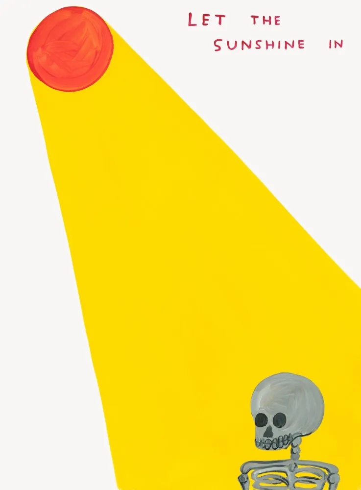 Serigrafia Shrigley - Let The Sunshine In
