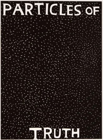 Linoincisione Shrigley - Particles of Truth