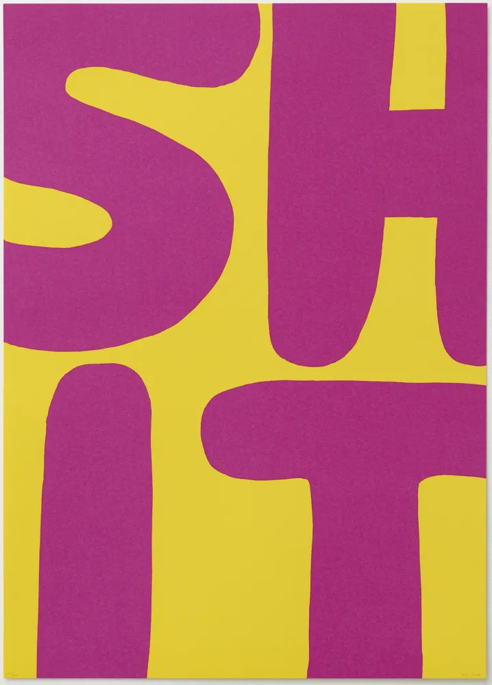 Serigrafia Shrigley - Untitled (Shit)