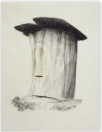 Litografia Sicilia - Tumba en el Aire I