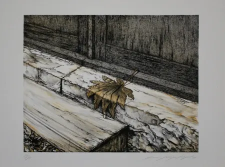 Litografia Siegert - Ahornblatt / Maple Leaf