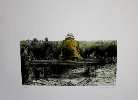 Litografia Siegert - Landschaft wie ich sie kenne