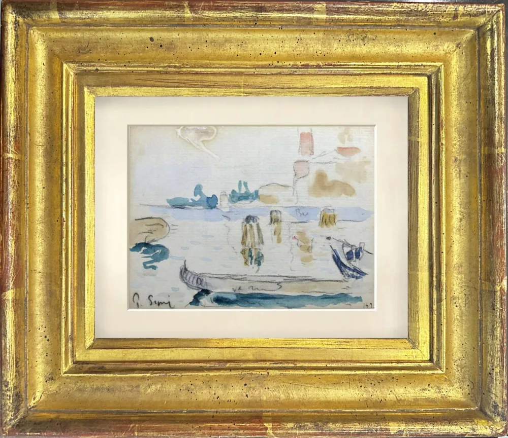 Non Tecnico Signac - Original water colour