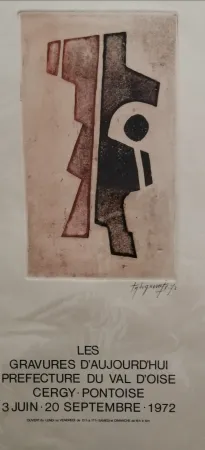 Acquaforte Signovert - Gravures d'aujurd'hui - Cergy Pontoise