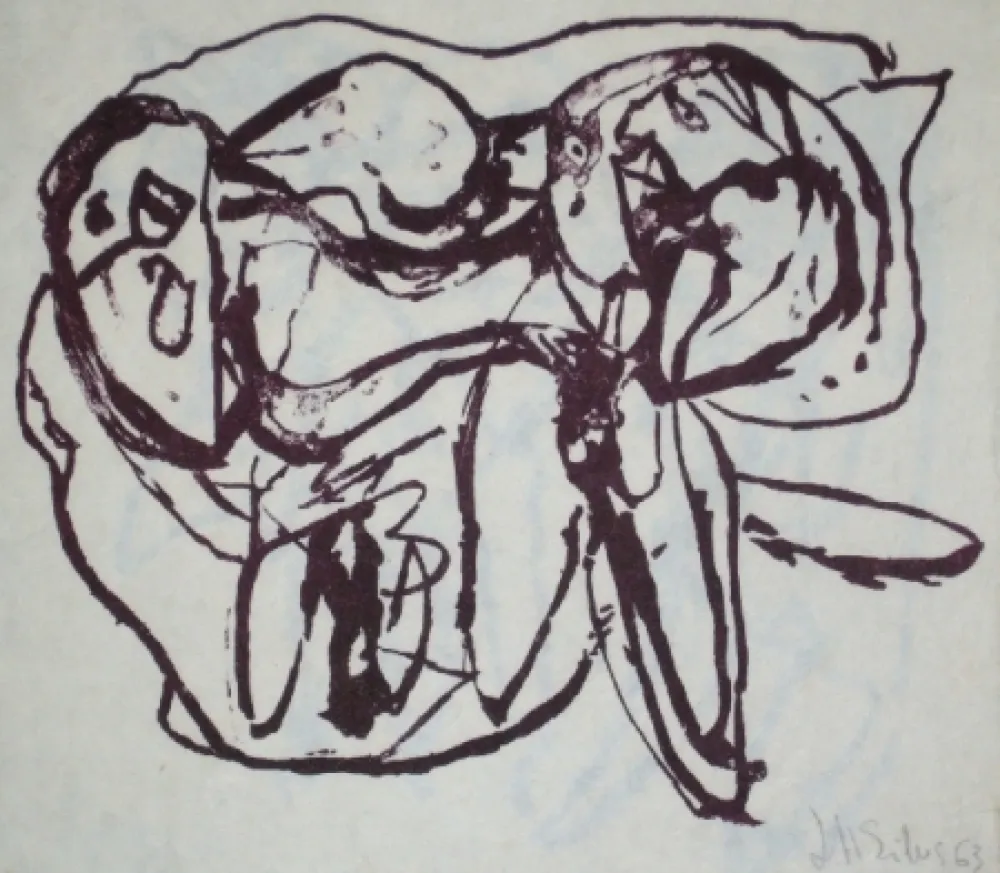 Litografia Silva - Sans titre 15
