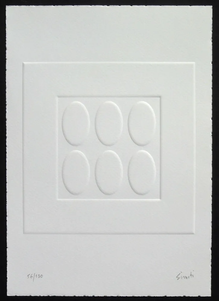 Rilievo Simeti - Luce, monocromo, spazio