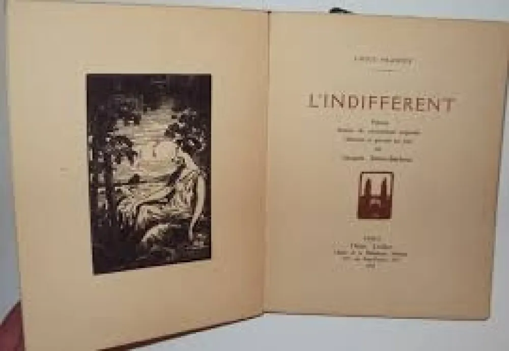 Libro Illustrato Simon-Barboux - L'indifférent