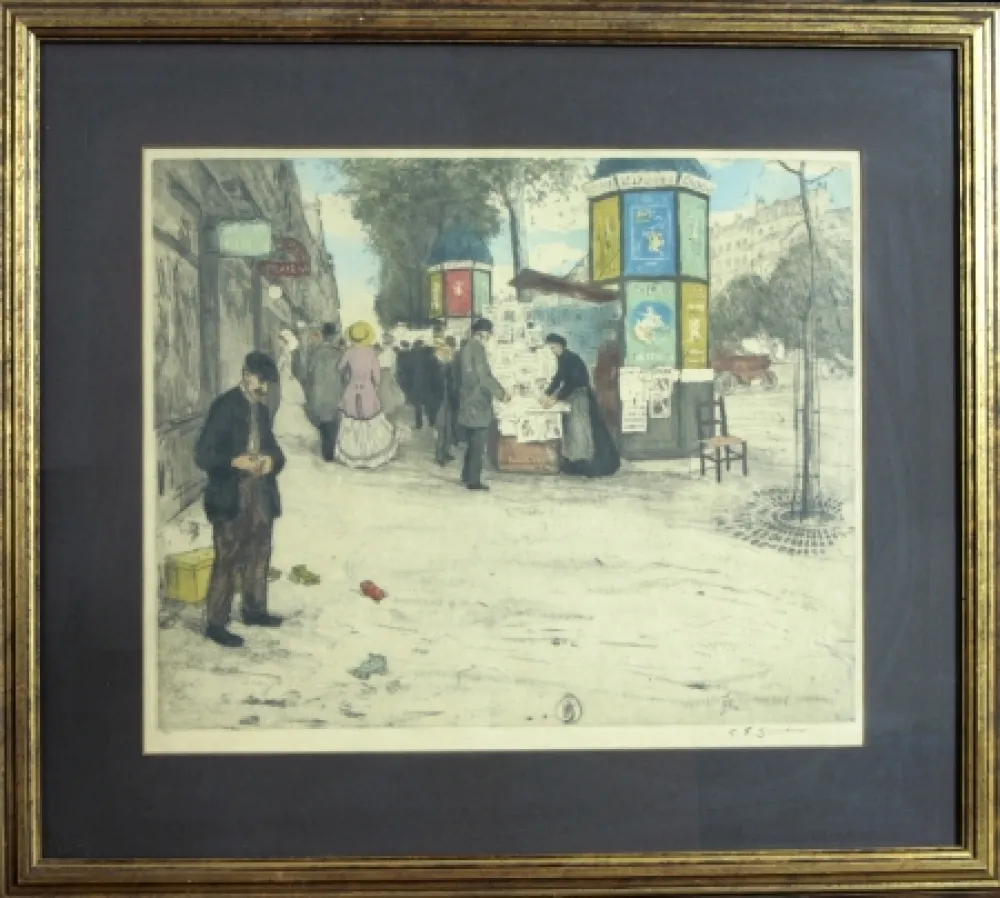 Acquaforte E Acquatinta Simon - PARIS