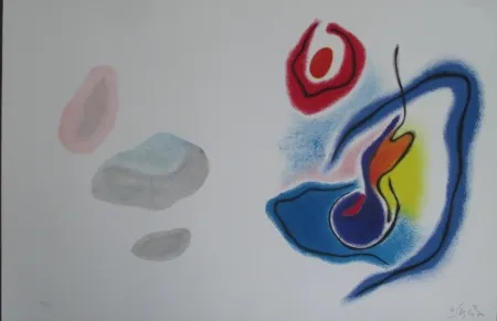 Litografia Singier - Blason du corps blessé